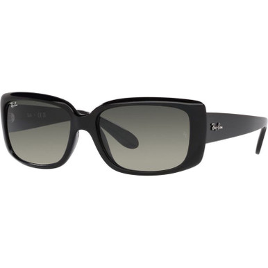 Ray-Ban RB4389, Black/Grey Gradient Glass Lenses 58 Eye Size