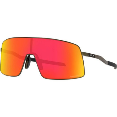 Oakley Sutro TI, Satin Carbon/Prizm Ruby Lenses