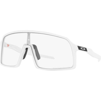 Sutro - Matte White/Clear Photochromic Lenses