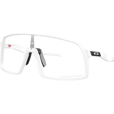Oakley Sutro, Matte White/Clear Photochromic Lenses