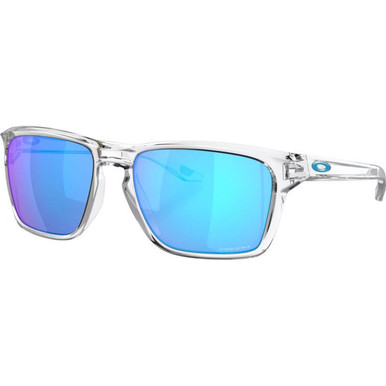 Oakley Sylas, Polished Clear/Prizm Sapphire Lenses 60 Eye Size