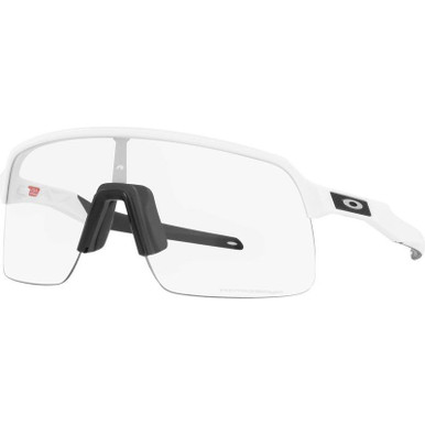 Oakley Sutro Lite, Matte White/Clear Photochromic Lenses