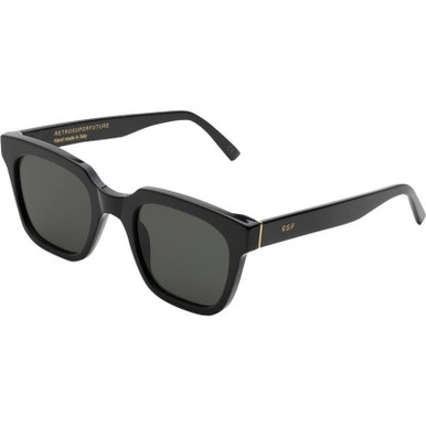 Retrosuperfuture Giusto, Black/Dark Grey Lenses