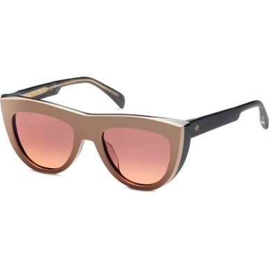 Solange - Nude/Rose Gradient Lenses