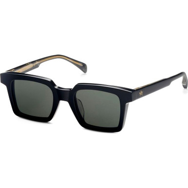 AM Eyewear Tommy - Black/Grey Lenses