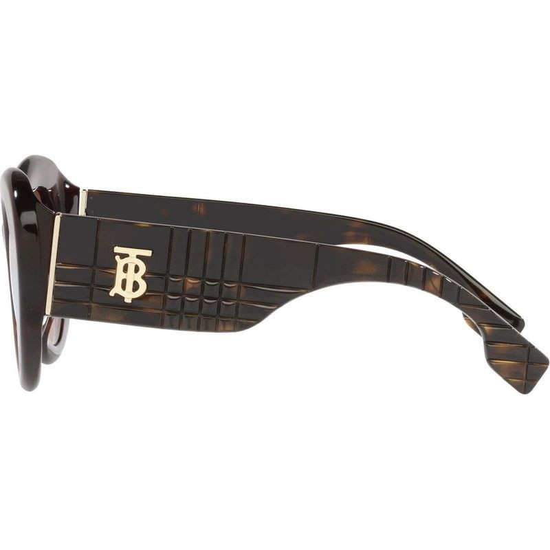 Shop the Burberry Margot BE4370U Dark Havana/Brown | Zip Pay