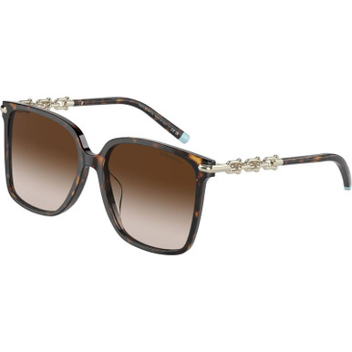 Tiffany & Co. TF4194D - Havana/Brown Gradient Lenses