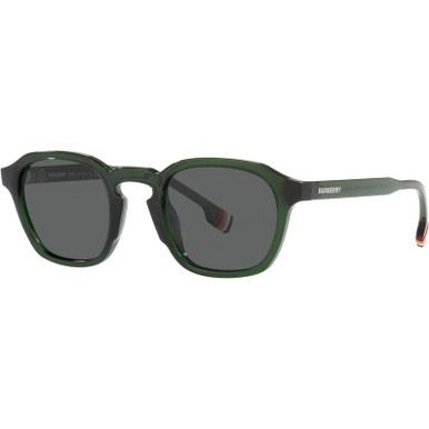 Burberry Percy BE4378U, Green/Dark Grey Lenses