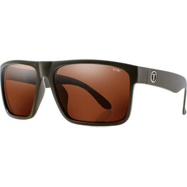 Tonic Outback, Matte Black/Copper Photochromic Glass Polarised Lenses