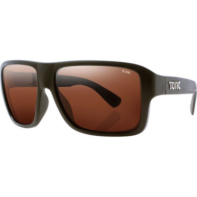 Tonic Swish - Matte Black/Copper Photochromic Polarised Glass Lenses