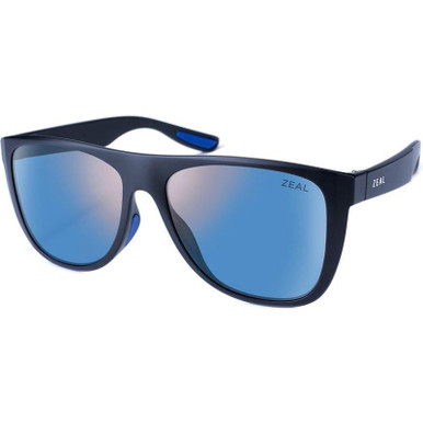 Zeal Optics Minturn, Matte Black/Horizon Blue Polarised Lenses