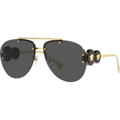 Versace VE2250, Gold/Dark Grey Lenses