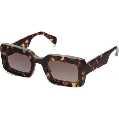 Kaleos Zajac - Tortoiseshell/Grey Gradient Lenses
