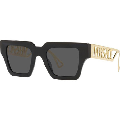 Versace VE4431F, Black/Dark Lenses