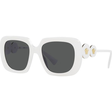 Versace VE4434, Optical White/Dark Grey Lenses