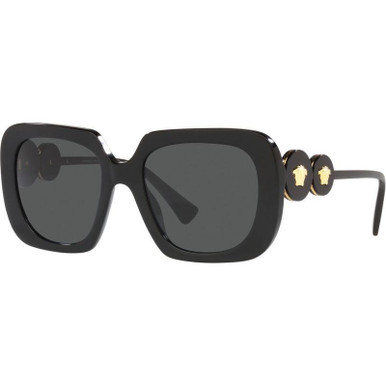 Versace VE4434, Black/Dark Grey Lenses