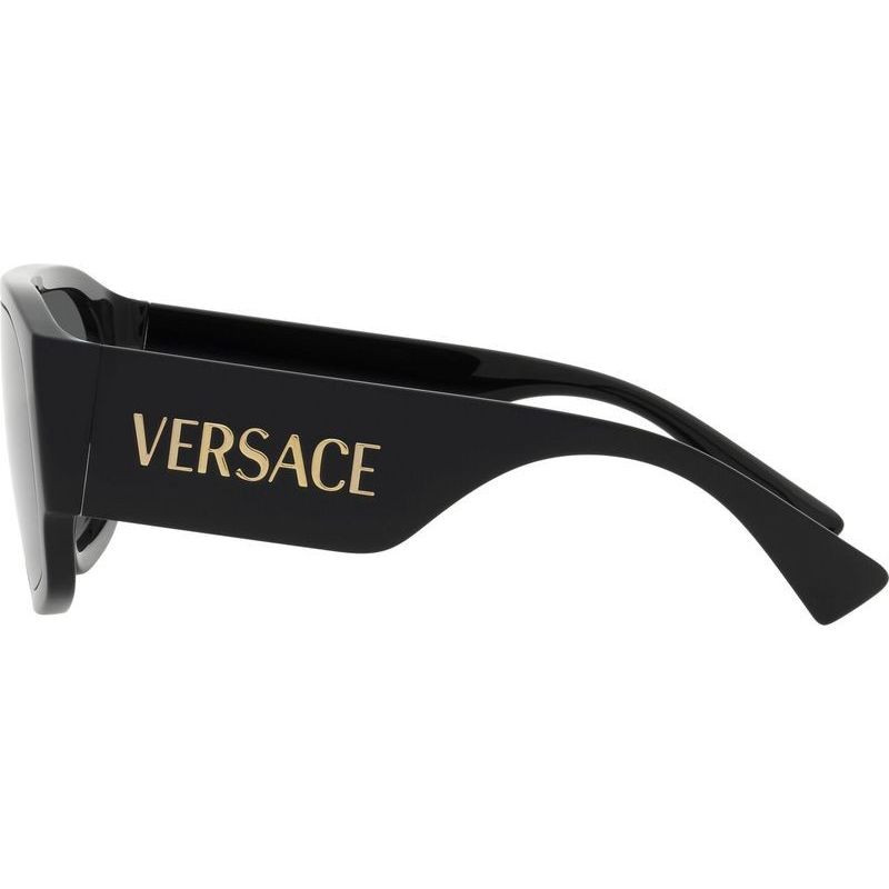 Buy Versace VE4439 Black/Dark Grey Afterpay