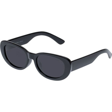 Cancer Council Enviro Oval - Black/Smoke Polarised Lenses