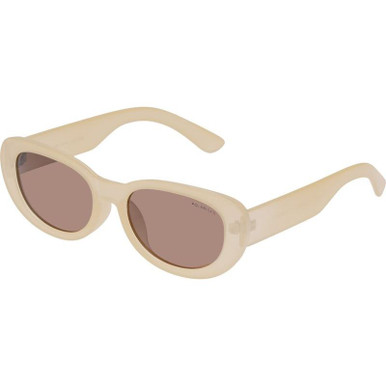 Cancer Council Enviro Oval - Sand/Brown Polarised Lenses