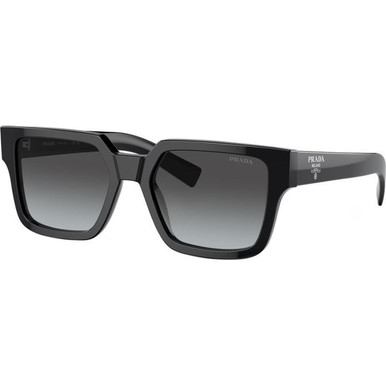 Prada PR03ZS - Black/Vintage Grey Gradient Glass Lenses