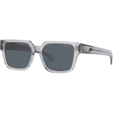 Prada PR03ZSF - Transparent Grey/Blue Glass Lenses