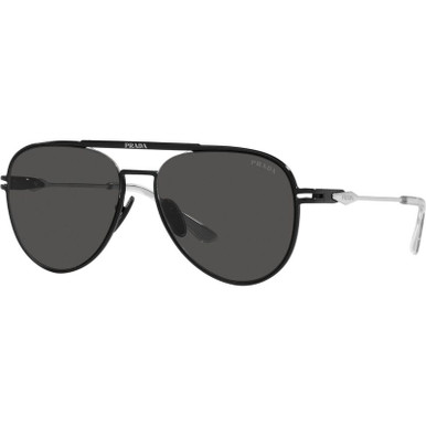 Prada PR54ZS - Matte Black/Dark Grey Lenses