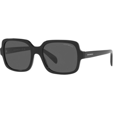 Emporio Armani EA2087 301487-56 Matte Black / Grey Lenses