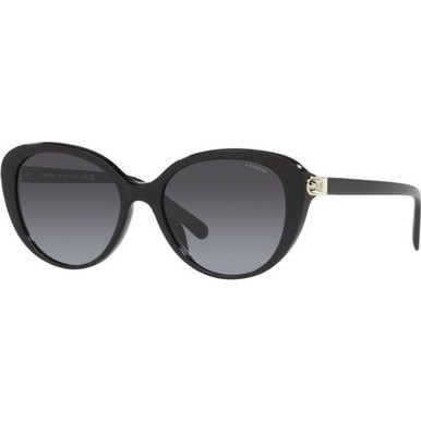 Coach HC8348U - Black/Grey Gradient Lenses