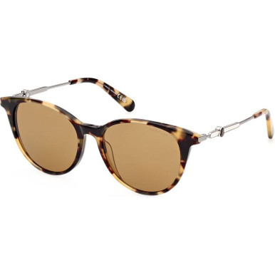 Moncler ML0226 - Coloured Havana/Green Lenses