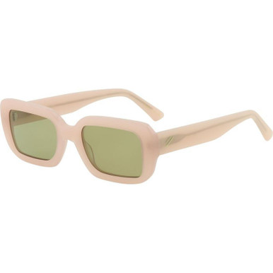 Bask Eyewear Sandy - Peach/Light Yellow Polarised Lenses