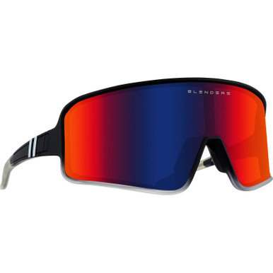 Eclipse - Phantom Boss Black/Blue and Red Mirrored Polarised Lenses