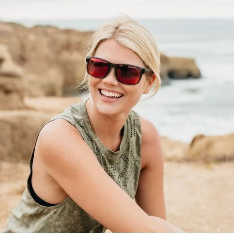 Blenders Canyon Lunar Blast Grey And Red/smoke Black And Red