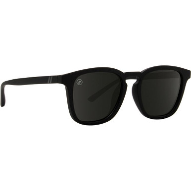 Blenders Sydney, Soul Singer Matte Black Rubber/Smoke Polarised Lenses