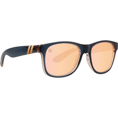 Blenders M Class X2 - Crystal Wave Matte Cool Grey/Champagne Mirror Polarised Lenses