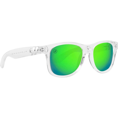 Blenders M Class X2 - Natty Ice Lime Clear/Lime Green Mirrored Lenses