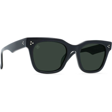 Huxton - Crystal Black/Green Polarised Lenses