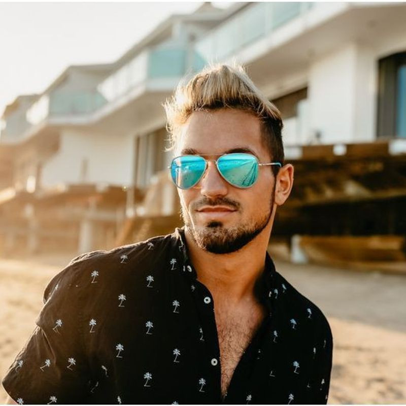 Blenders A Series Blue Angel Silver/blue Mirrored Polarised