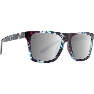 Blenders Romeo, Stone Zone Blue and Purple Tort/Silver Mirrored Polarised Lenses