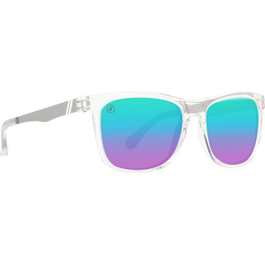 Charter - Clear Wonder Crystal Clear/Blue and Purple Mirrored Polarised Lenses