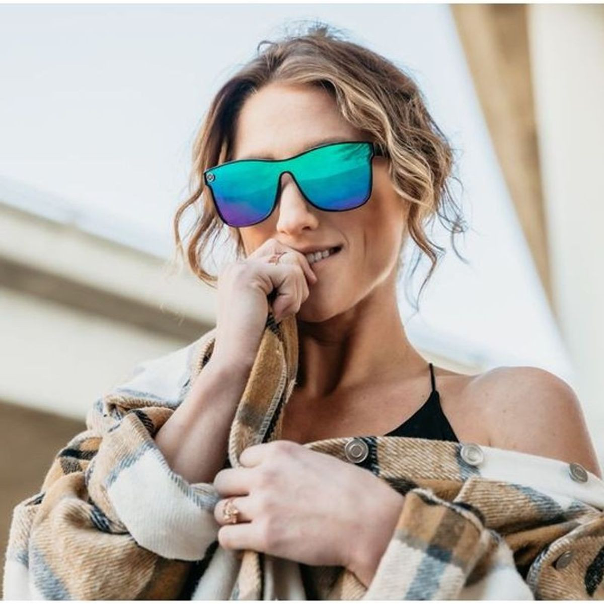 Blenders Millenia X2 Sunglasses Black Forest/Blue Polarised