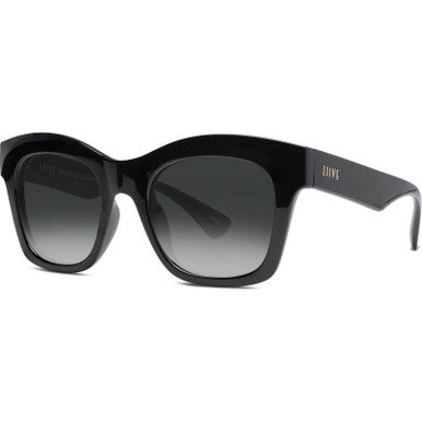 Liive Dakota - Black/Smoke Polarised Lenses