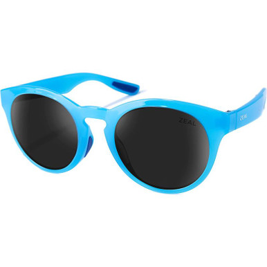 Zeal Optics Paonia - Cyan/Dark Grey Polarised Lenses