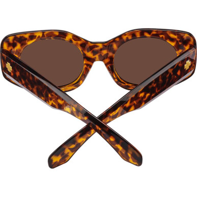 SPY Hangout Sunglasses Tortoise Frame dark Lenses NWT + Box & Dust Bag SPY Hangout Sunglasses Tort Frame Tortise Brown Lenses w  main image 2