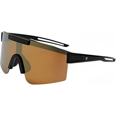 CHPO Luca - Black/Copper Mirror Polarised Lenses