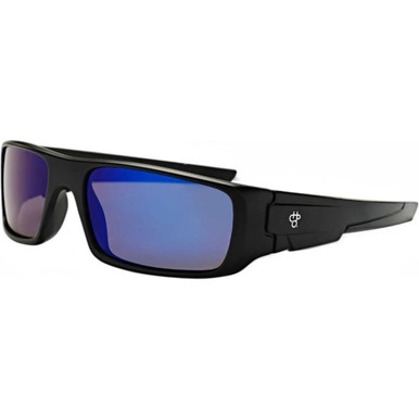 CHPO Rio - Black/Blue Mirror Polarised Lenses