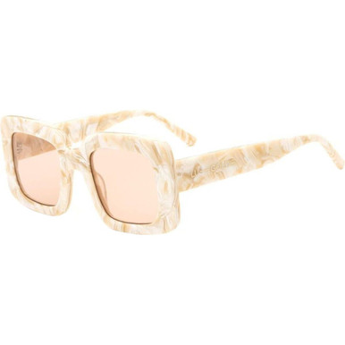 White Onyx/Rose Lenses