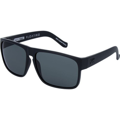 Carve Vendetta Floating - Matte Black/Grey Injected Polarised Lenses