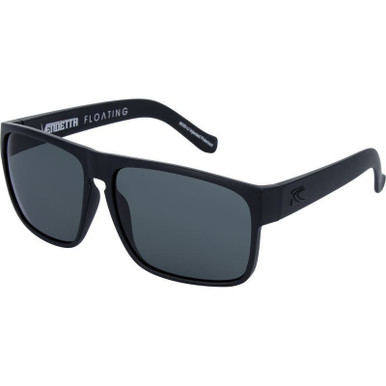 Carve Vendetta Floating - Matte Black/Grey Injected Polarised Lenses