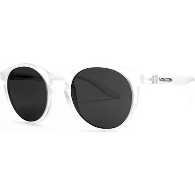 Volcom Subject - Matte Clear/Grey Lenses