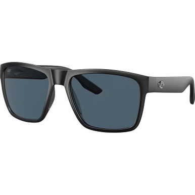 Costa Del Mar Paunch XL - Matte Black/Grey Polarised Lenses